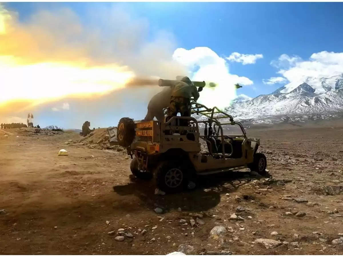  'One missile one tank': Indian Army practiced firing ATGM at an altitude of 17000 feet in Sikkim.