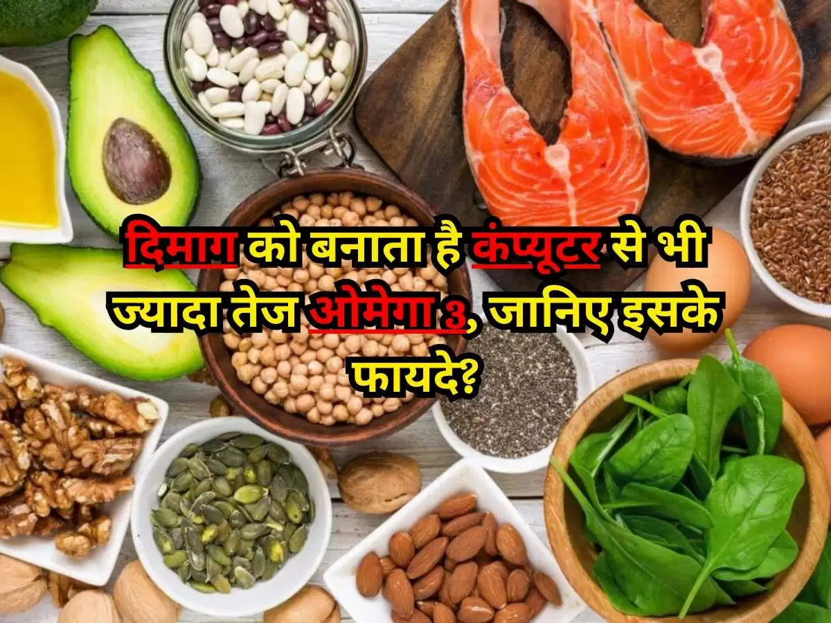 Omega 3 Foods : 90 प्रतिशत लोगों को नहीं है मालूम,दिमाग को बनाता है कंप्यूटर से भी ज्यादा तेज ओमेगा 3, जानिए इसके फायदे?